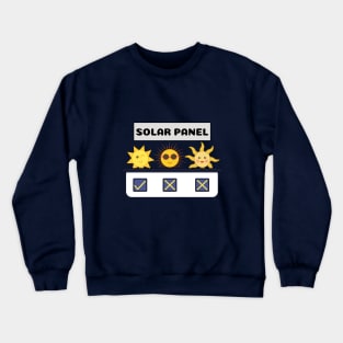 Solar Panel Crewneck Sweatshirt